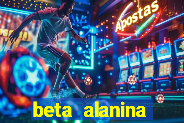 beta alanina aumenta a pressao